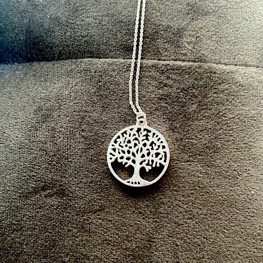 Tree of life necklace with roots